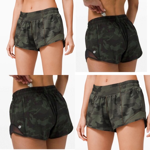 lululemon athletica Pants - Lululemon hotty hot shorts camo 4
